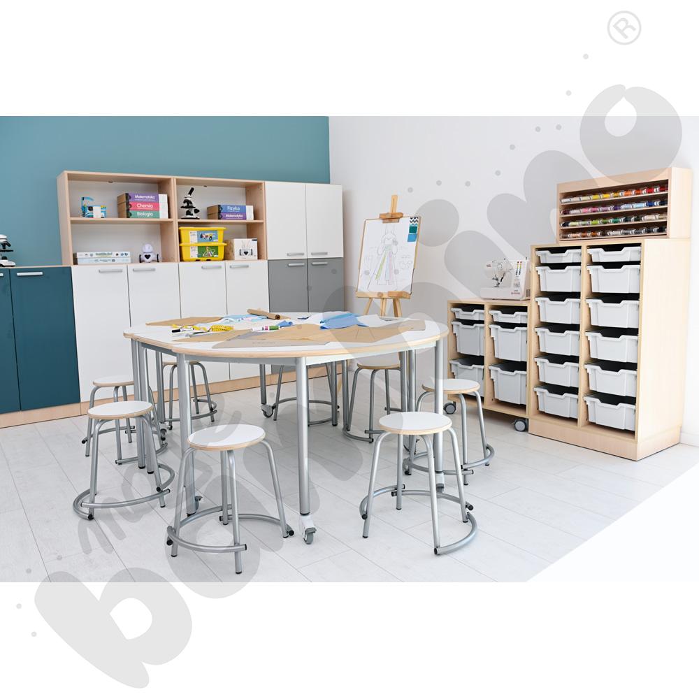 Taboret Flexi rozm. 6 z podnóżkami 3-5