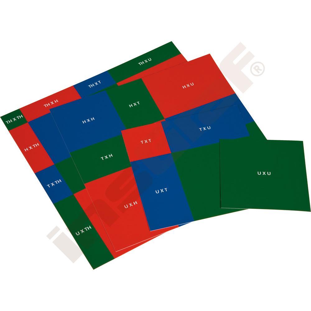 Příklady k Montessori algebraické tabulce 