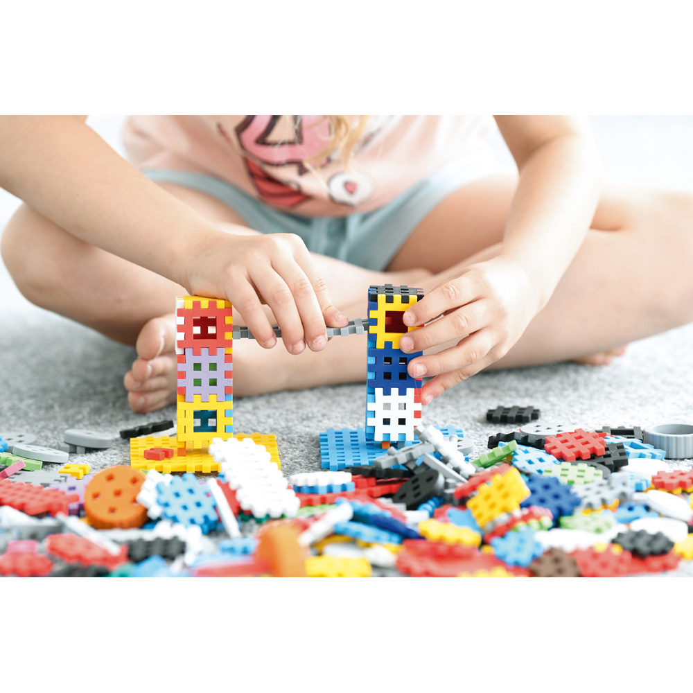 Mini oplátky sada Konstruktor expert, 501 dielov