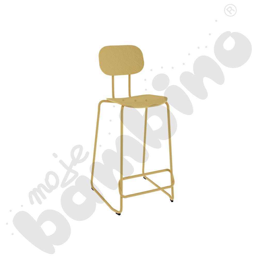 Hoker wysoki New School żółty