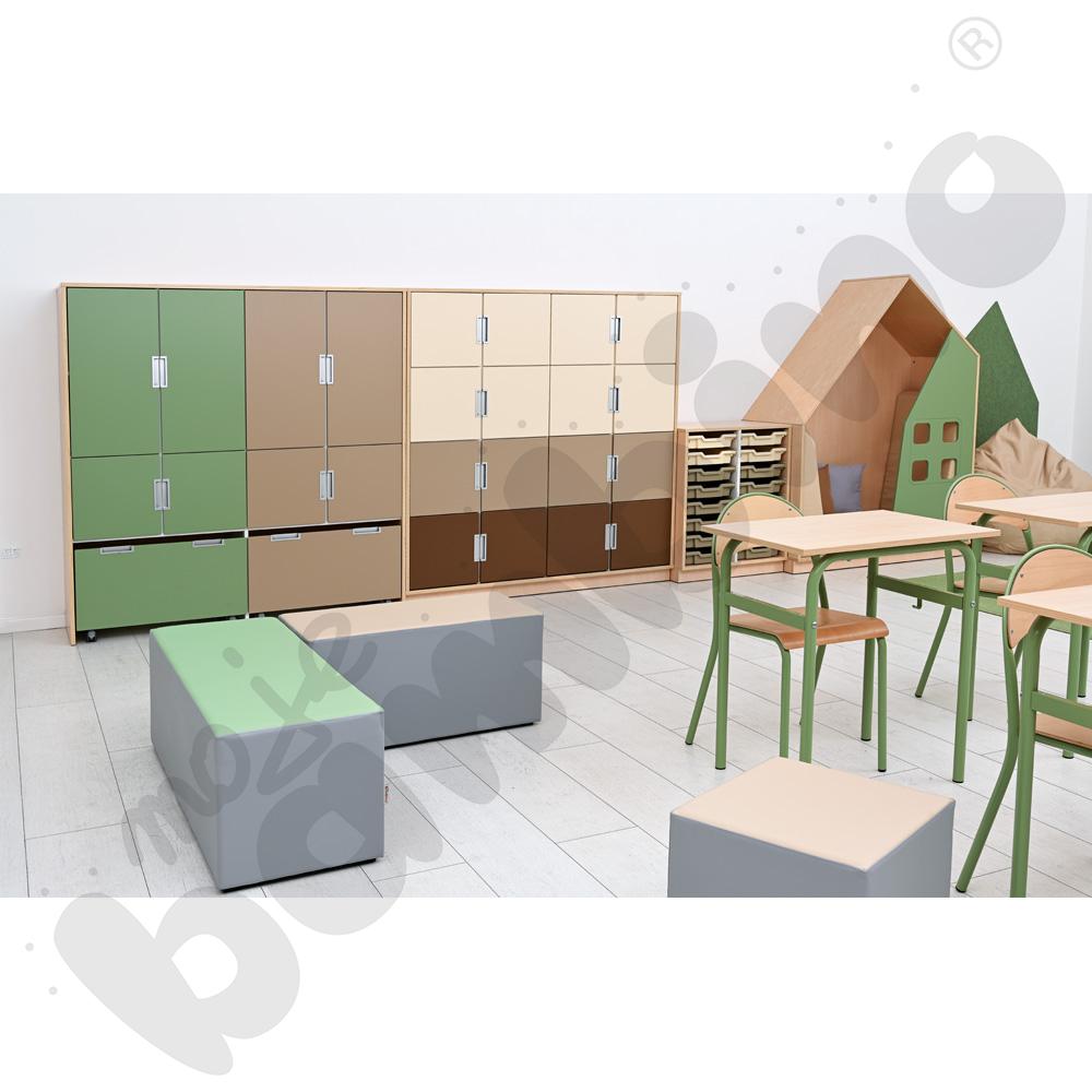 Quadro - skrzynia duża - oliwkowa