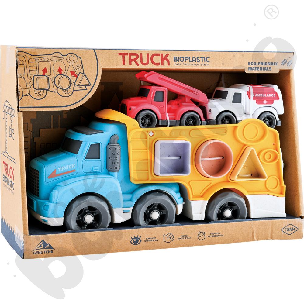 Autotransporter z sorterem kształtów BIO