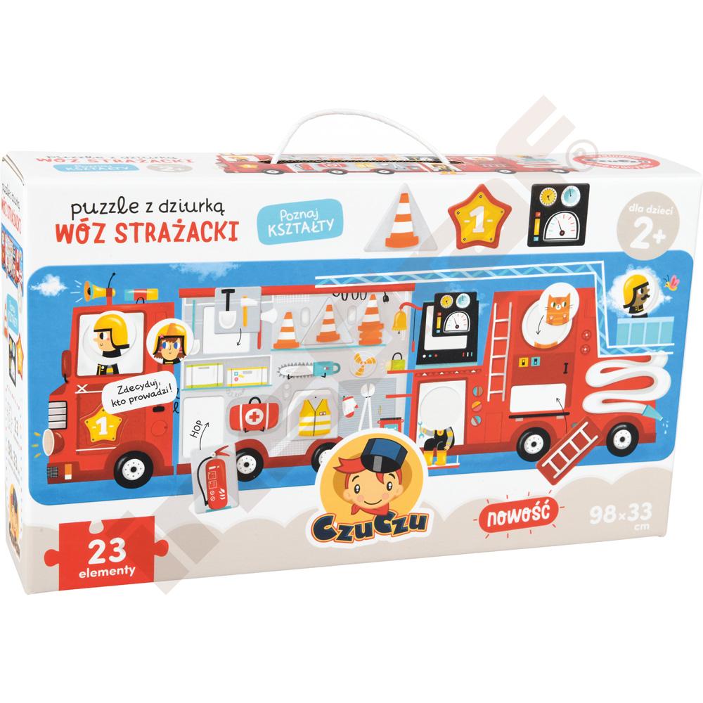 Puzzle s otvorem Hasiči 