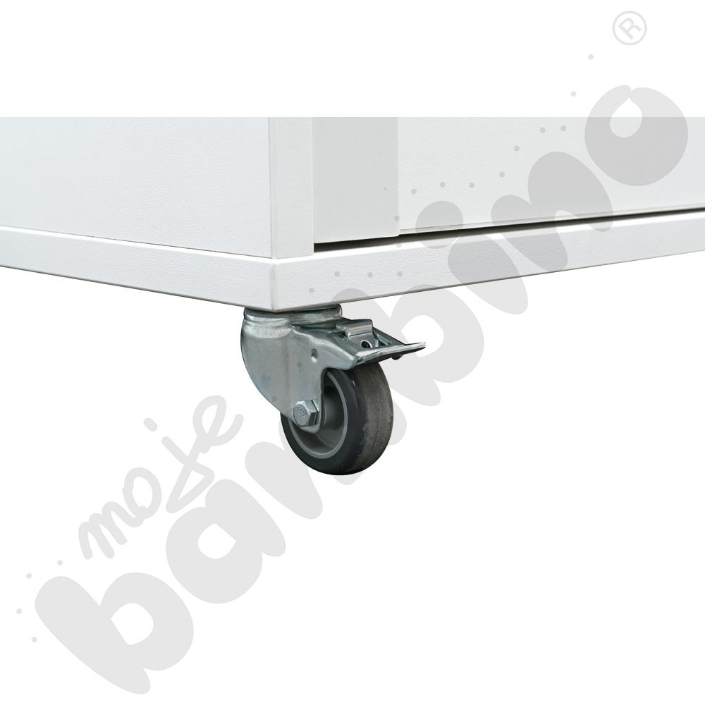 Biblioteczka Grande na kółkach - biała