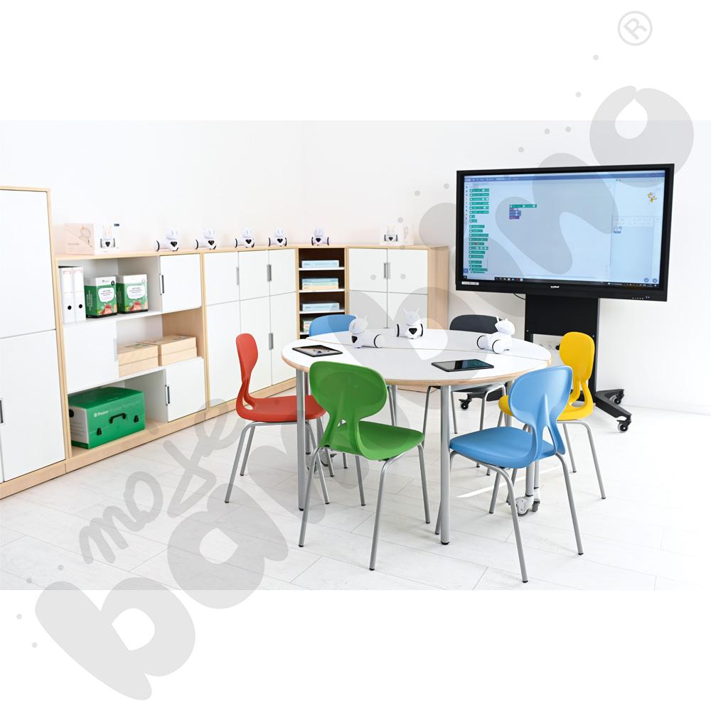 Krzesło Colores rozm. 6 niebieskie