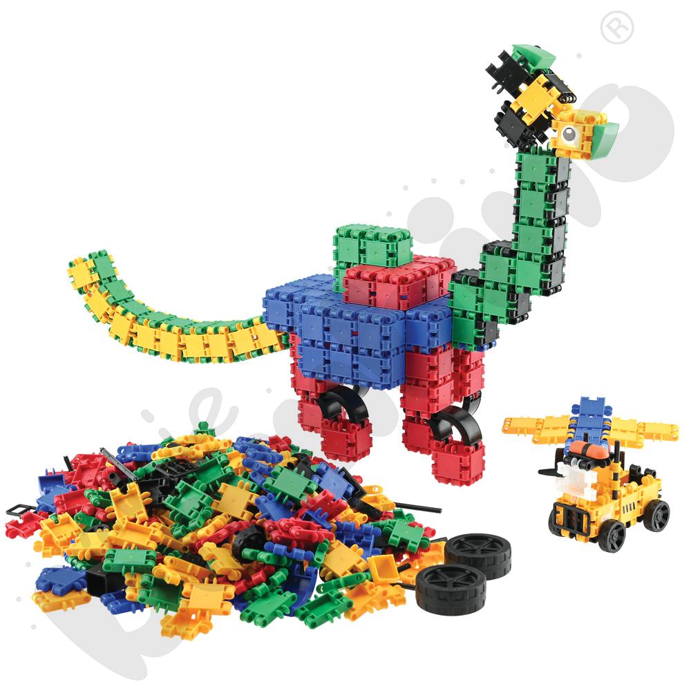 Klocki konstrukcyjne Clics Rollerbox 25w1