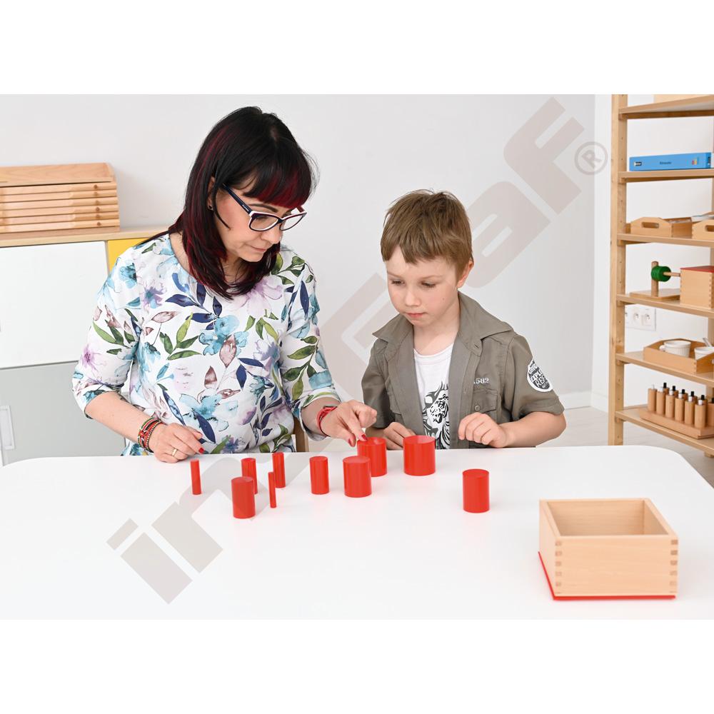 Montessori barevná závaží