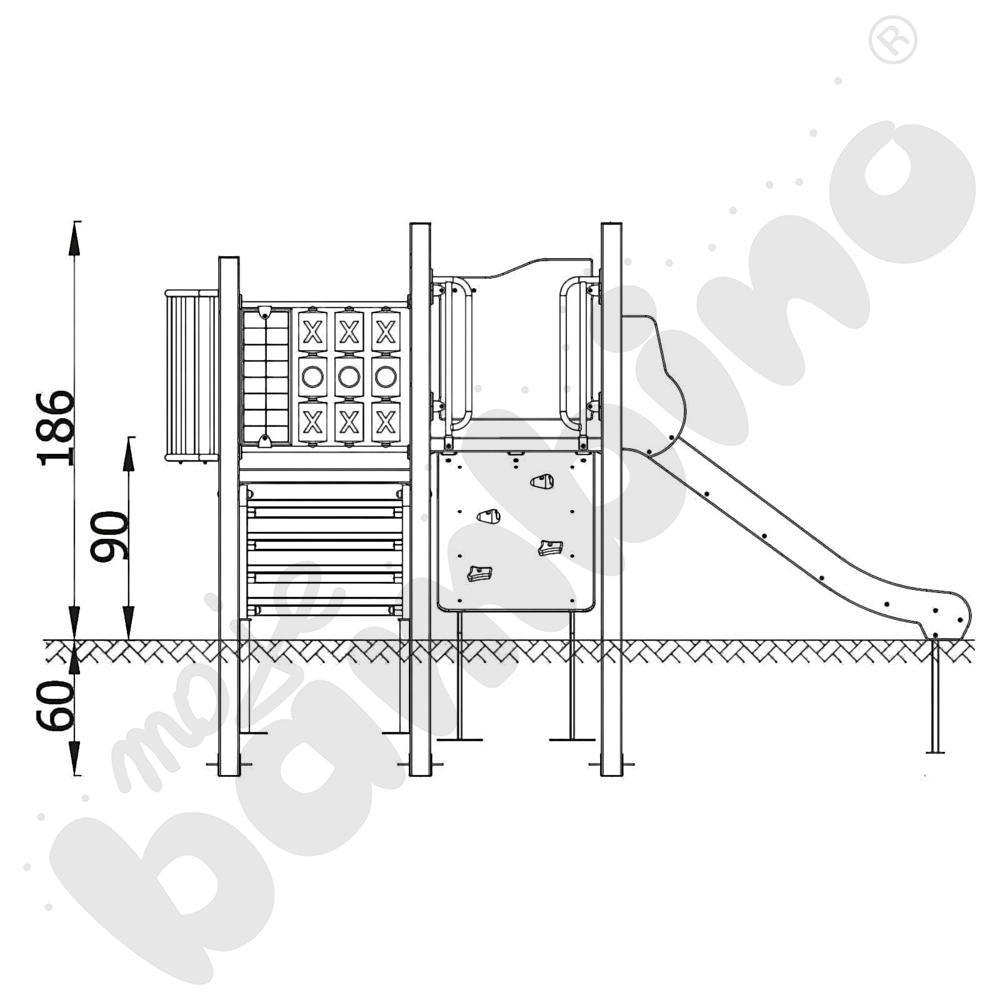 Quadro Simple 1287, metal