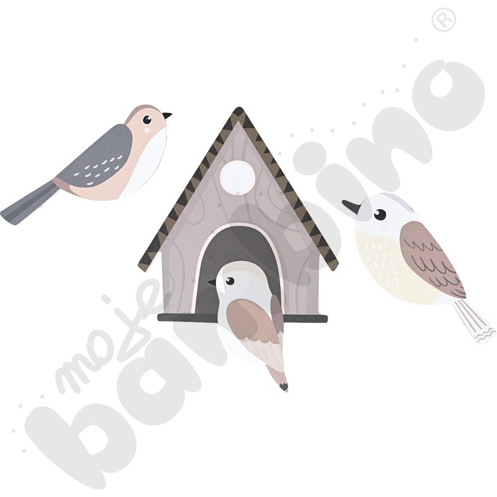 Aplikacje do panelu - drzewo - brązowe