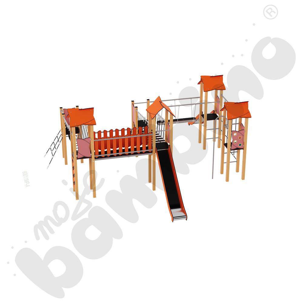 Zestaw Urbi 11, słupy metalowe A