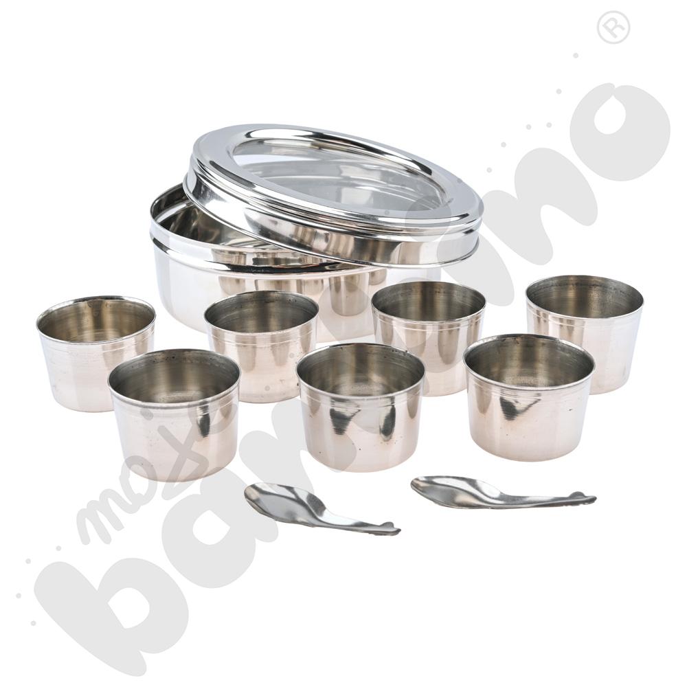 Naczynia ogrodowe, 24 elem.