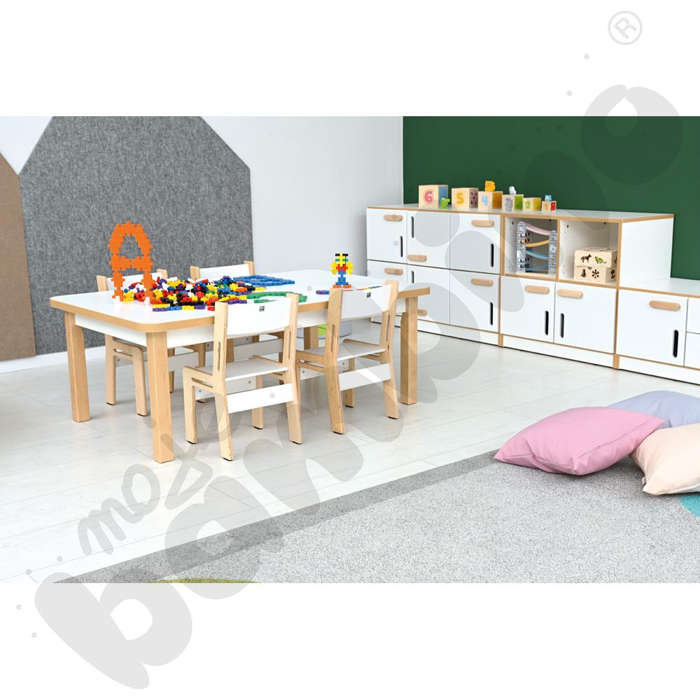 Białe krzesło NEA rozm. 2