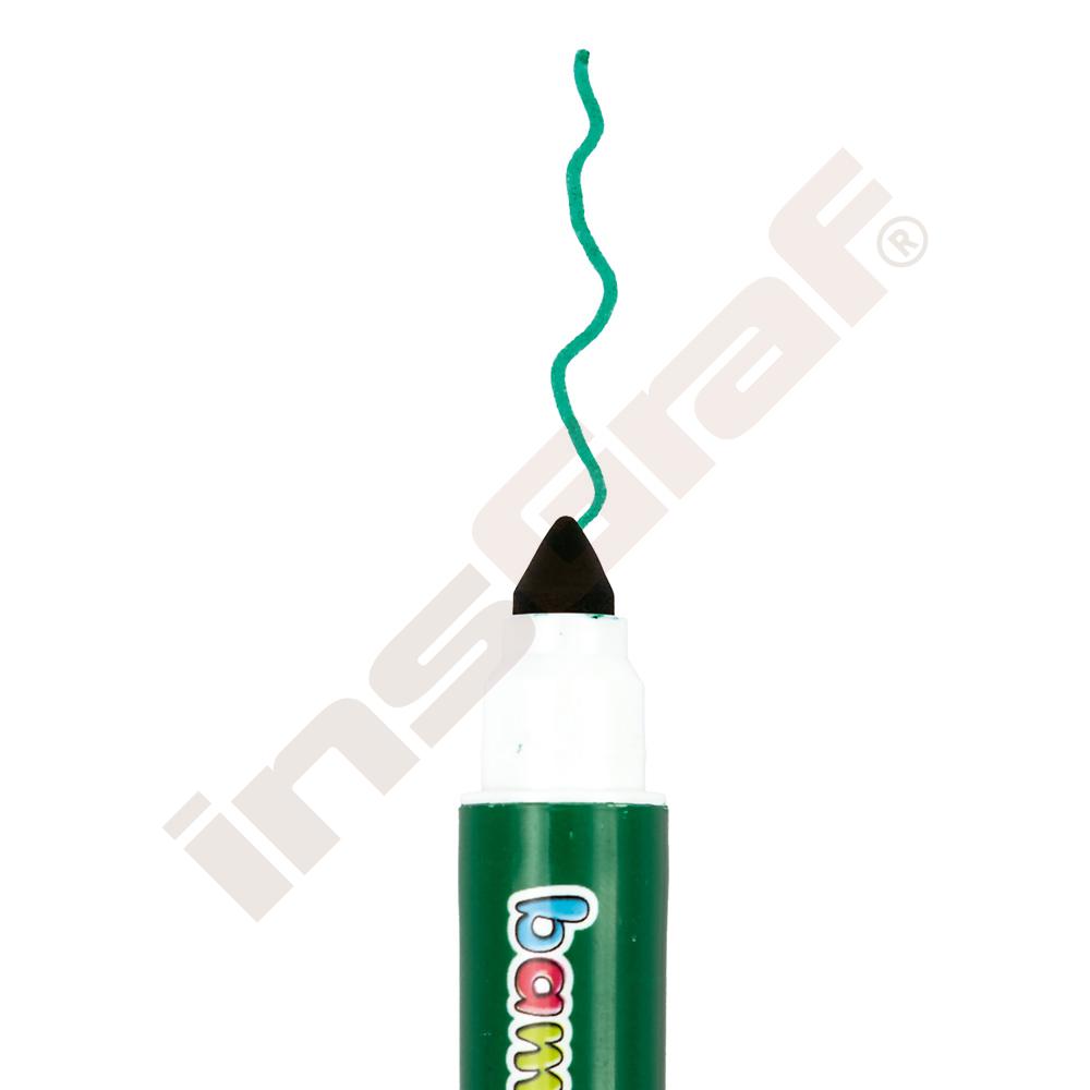 Obojstranné fixky Jumbo BAMBINO, 12 farieb