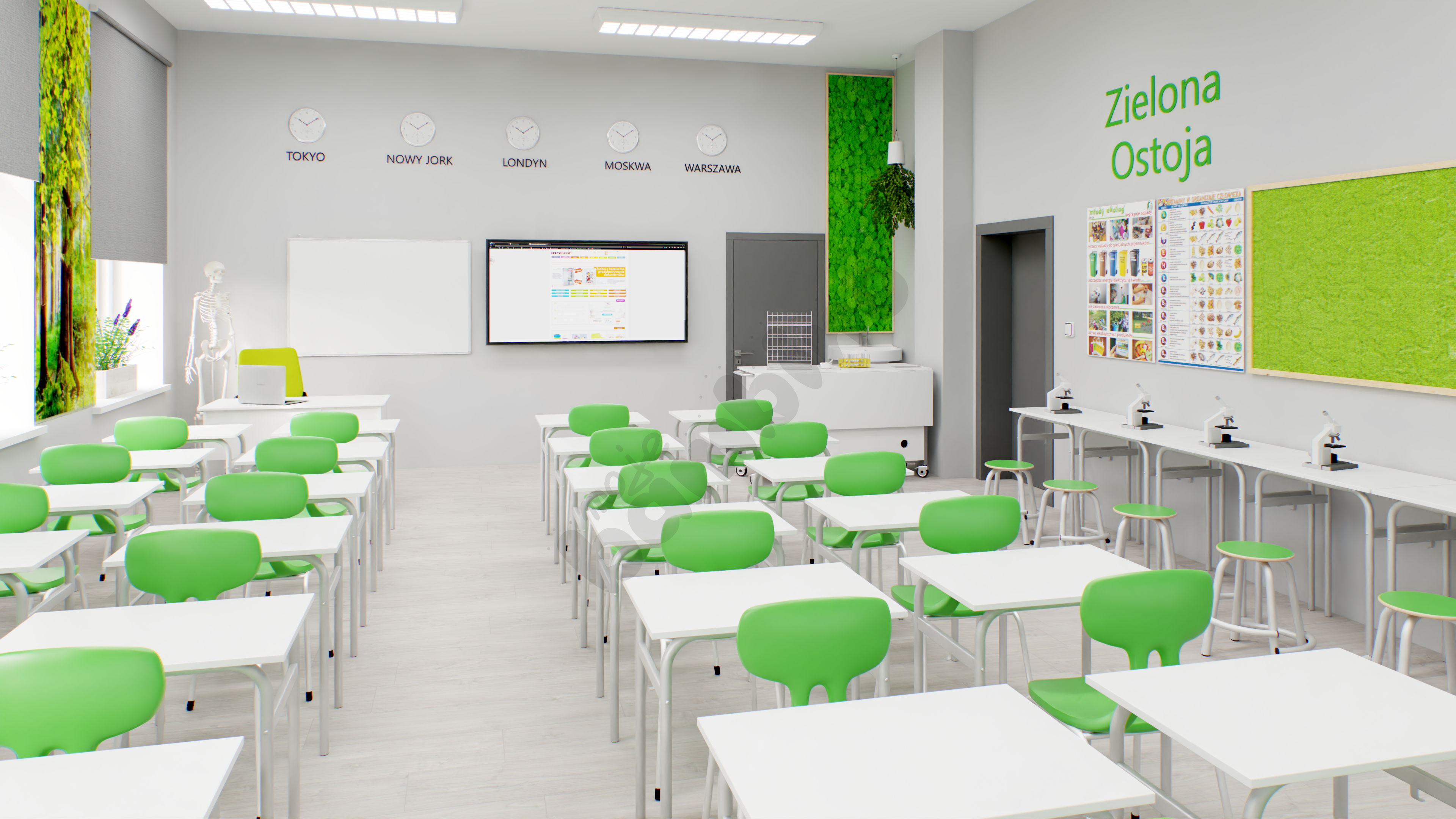 Zielona Pracownia 12/z krzesłami Colores?