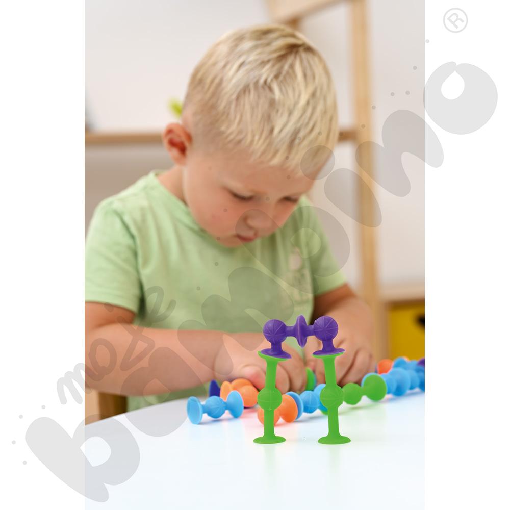 Klocki z przyssawkami