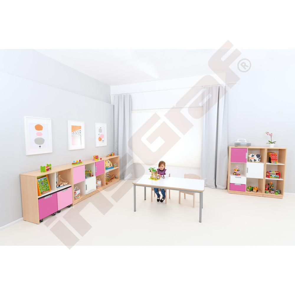 Quadro - sestava 87, 90° - korpusy světlý javor  