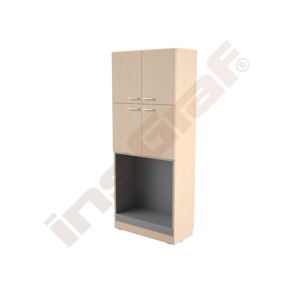 Grande skříň XXL - sedák ve výšce 22 cm - světlý javor