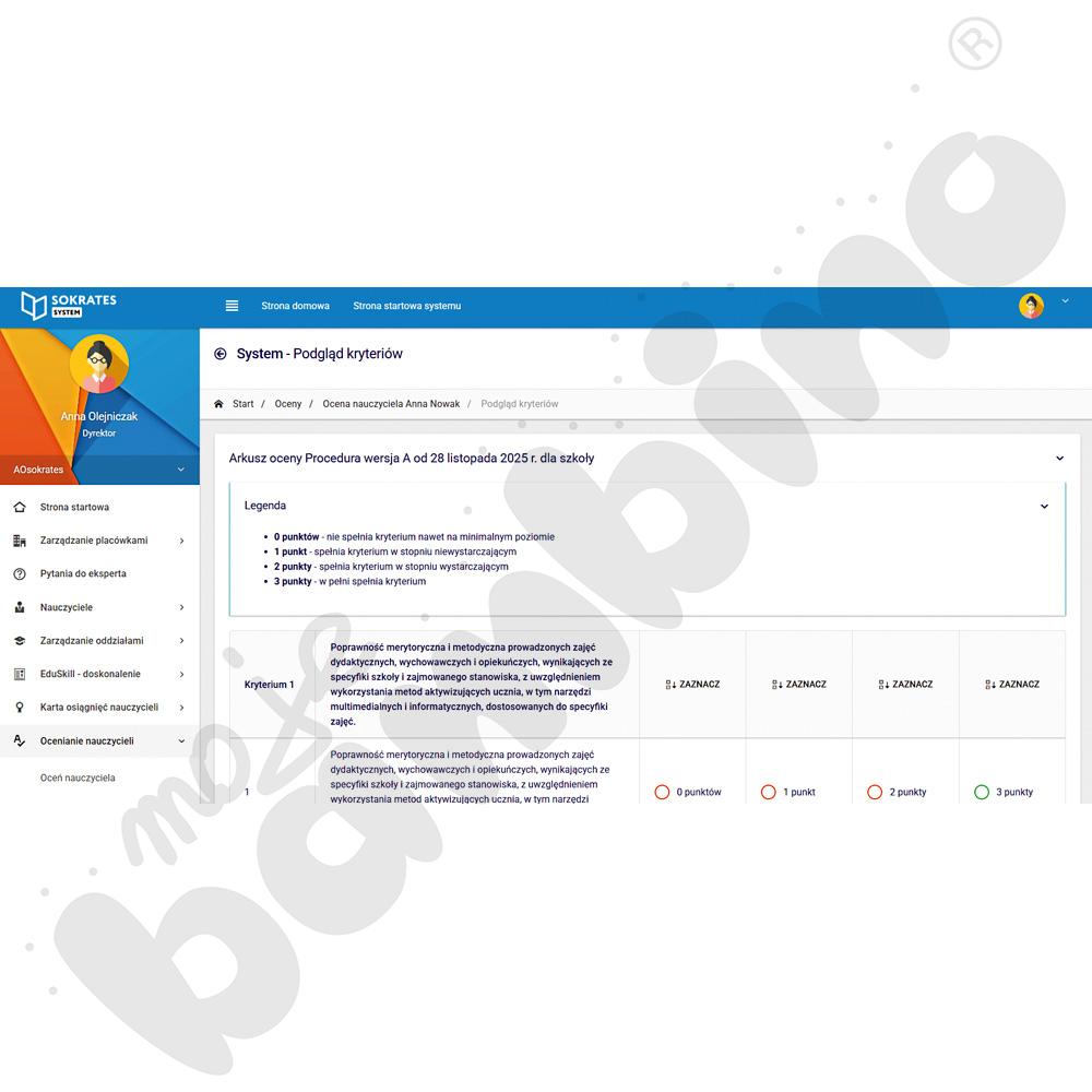 Sokrates ProManager + AI + EduSkill SZKOŁA