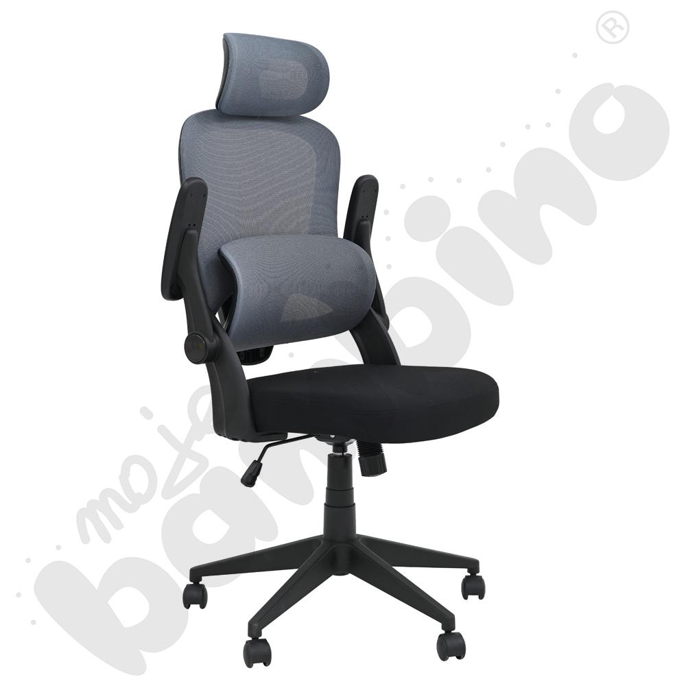 Krzesło obrotowe Bruno szare