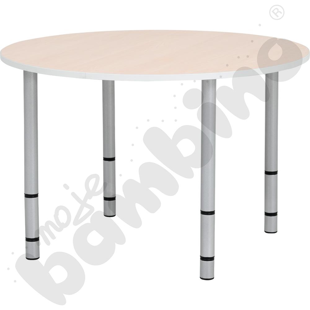 Blat Quadro klon jasny okrągły, szare obrzeże