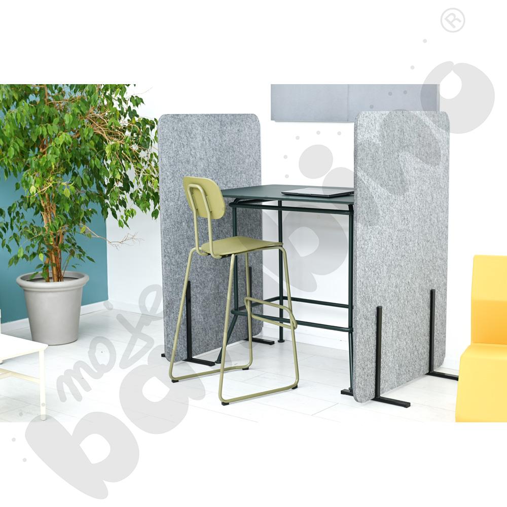 Stół wysoki New School ciemnozielony