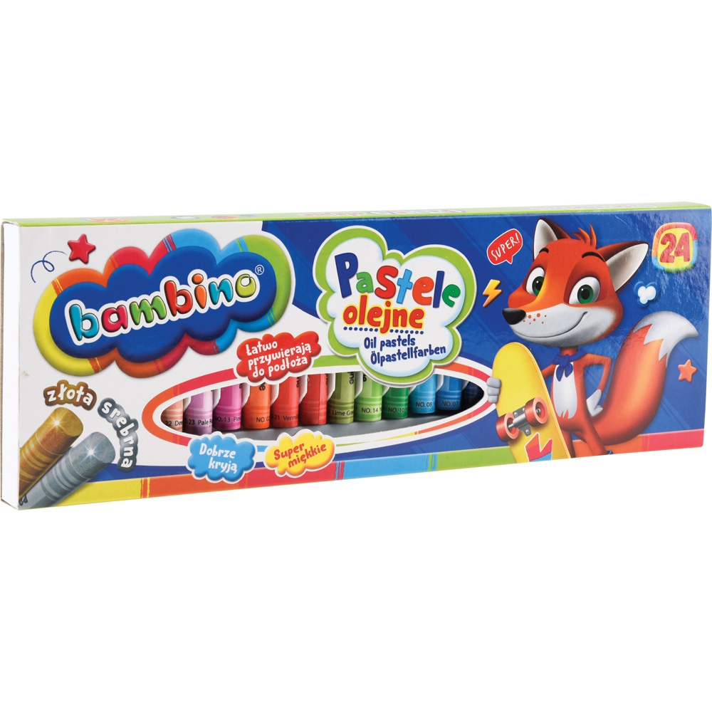 Olejové pastelky Bambino