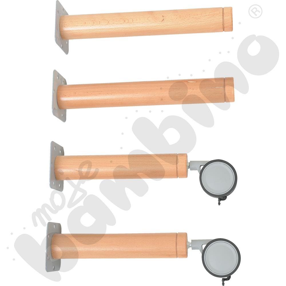   Komplet nóg do blatów Flexi mix – wys. 40 cm  