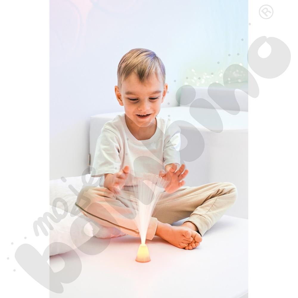 Minilampka światłowodowa 