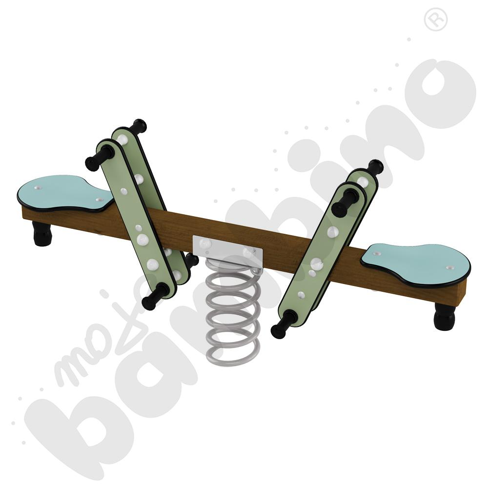 Ważka na sprężynie Urbi C na podstawie betonowej