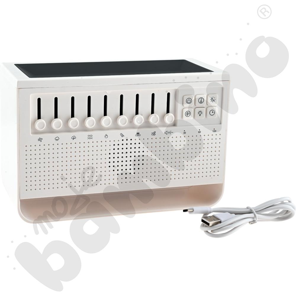 Nawilżacz powietrza z odgłosami natury