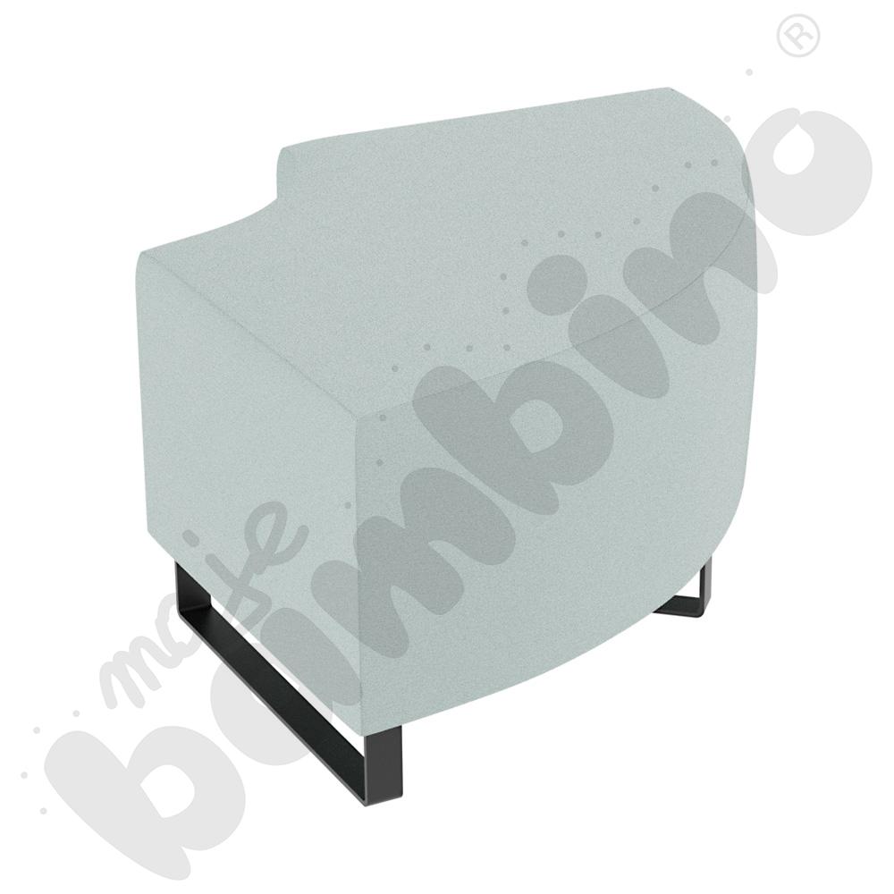 Pufa Universum 1/4 koła rogowa, tkanina KG02