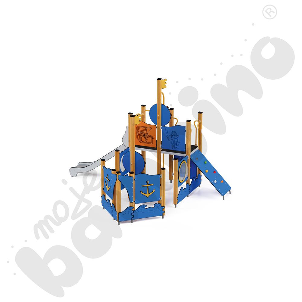 Quadro - zestaw 12466, drewniane słupy