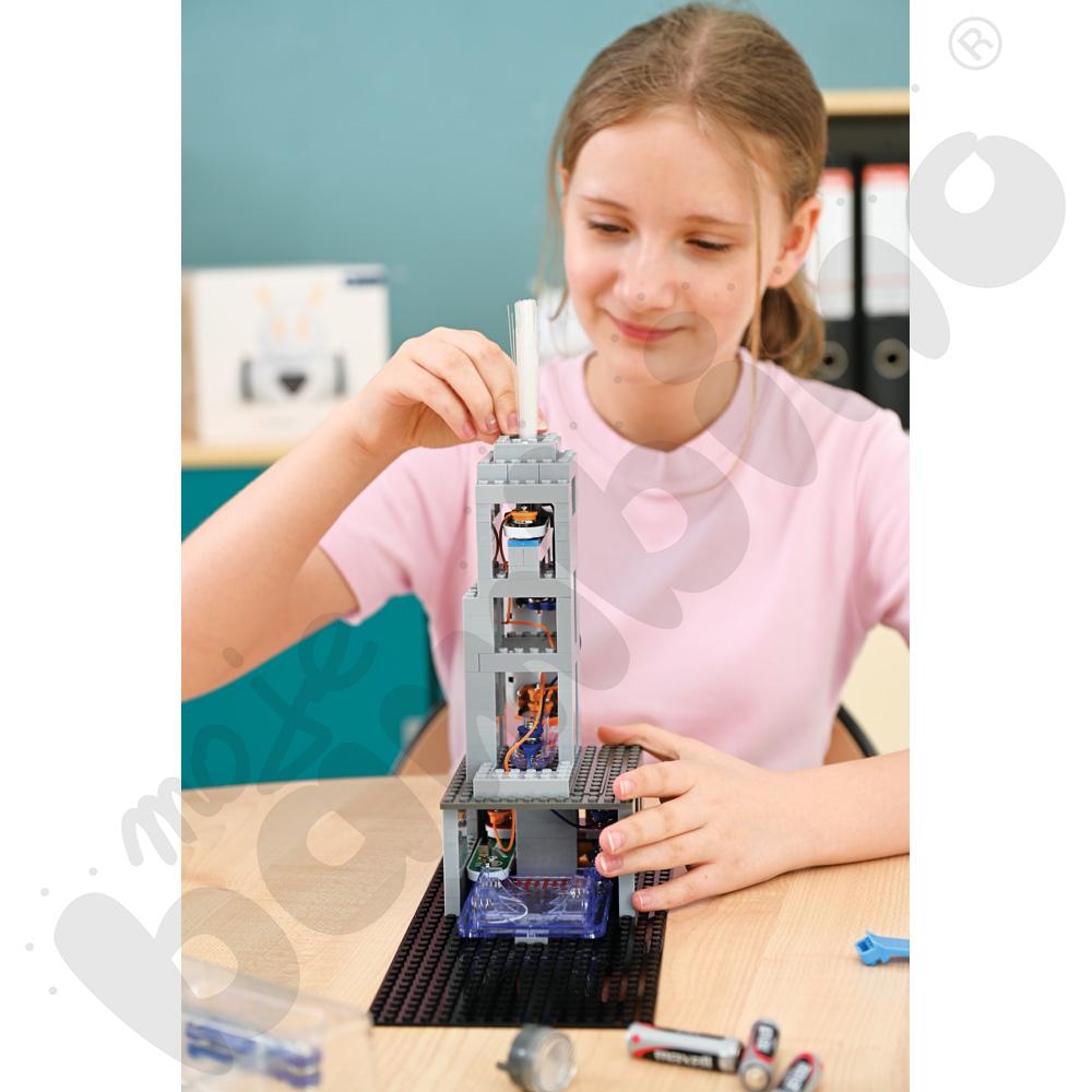 Zestaw elektroniczny Boffin III klocki