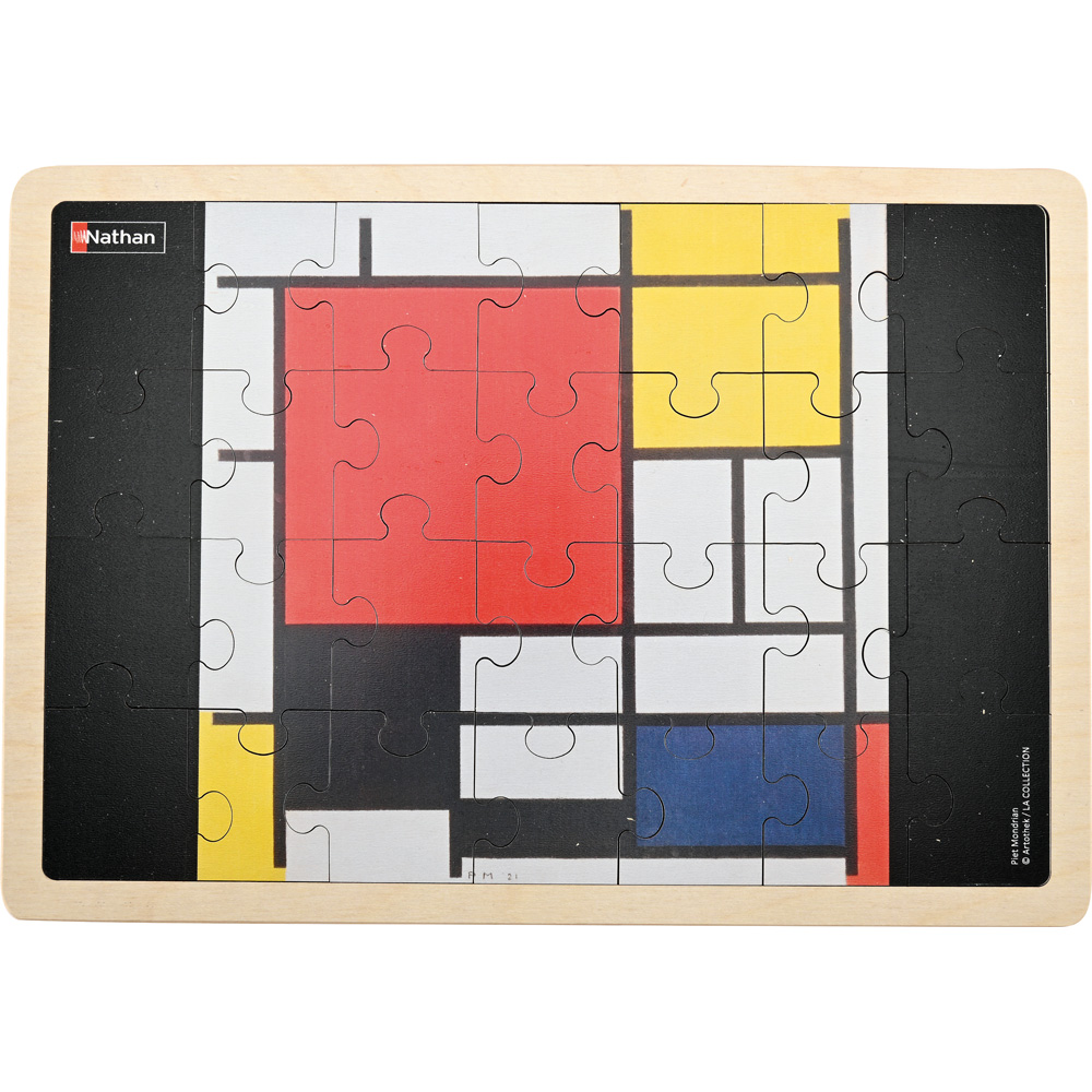 Avantgardné puzzle - obdĺžniky a štvorce