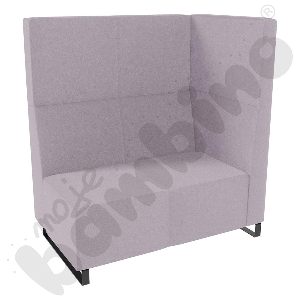 Sofa Universum 2-os. wys. 133 cm, bok średni prawy, tkanina KG21
