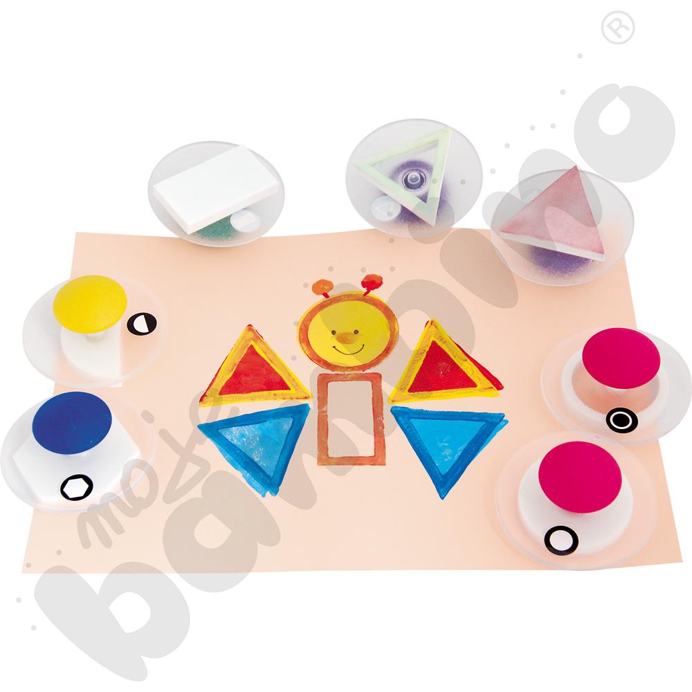 Stemple - geometryczne wzory