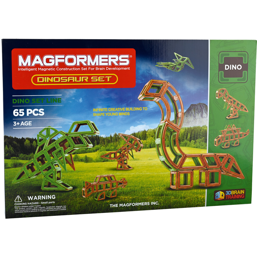 Magformers Dino, 65 dielov