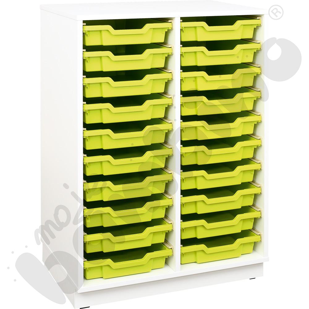 Quadro - zestaw 92, biała skrzynia