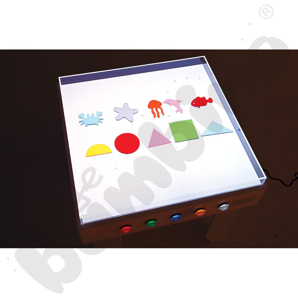 Multifunkcyjny stolik podświetlany