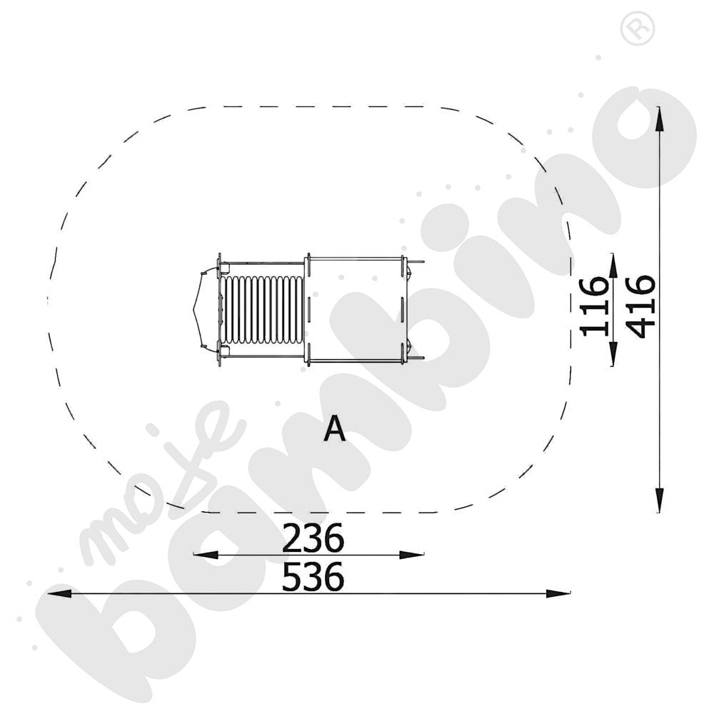 Lokomotywa Quadro Simple, metal