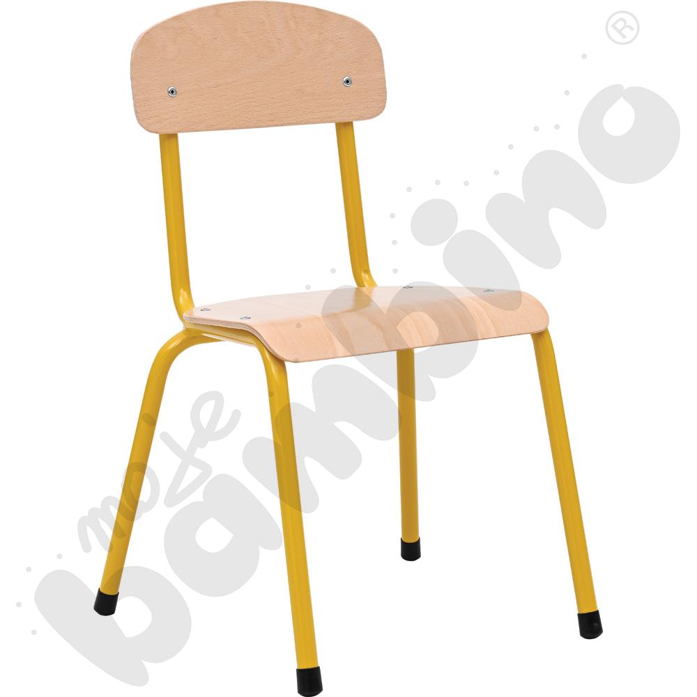 Krzesło Bambino rozm. 2 musztardowe