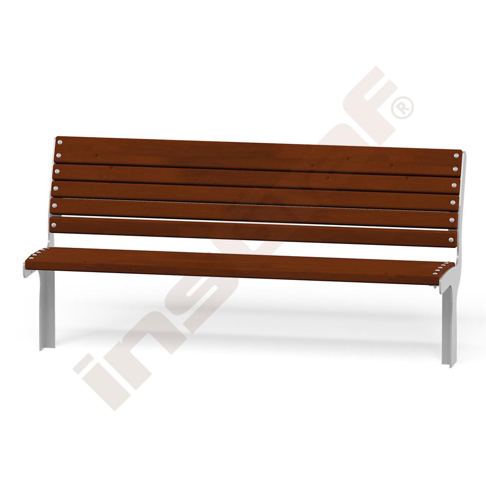 Venkovní lavička F01 stálá