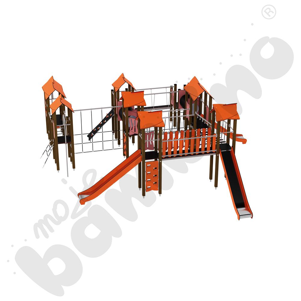 Zestaw Urbi 12, słupy drewniane A