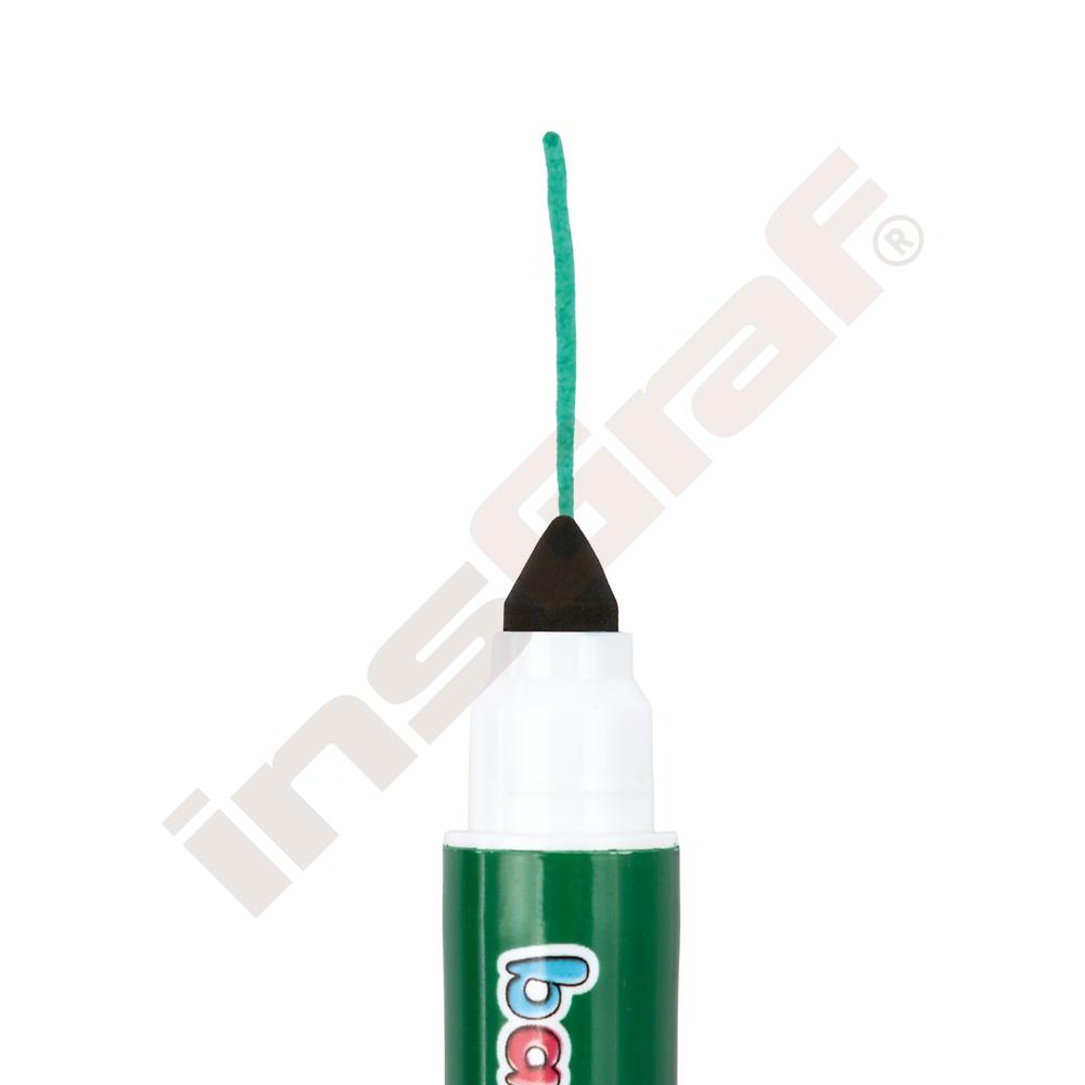 Obojstranné fixky Jumbo BAMBINO, 12 farieb