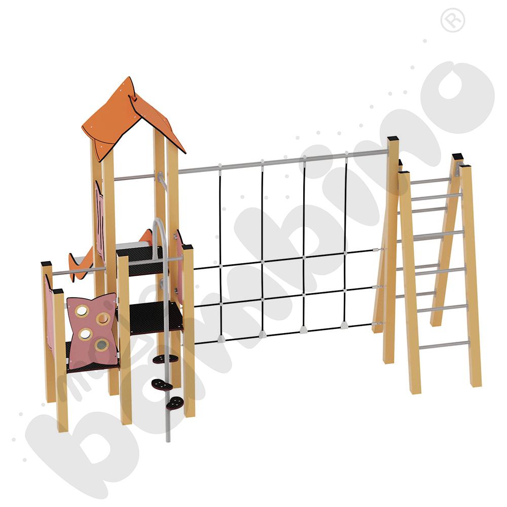 Zestaw Urbi 7, słupy metalowe A