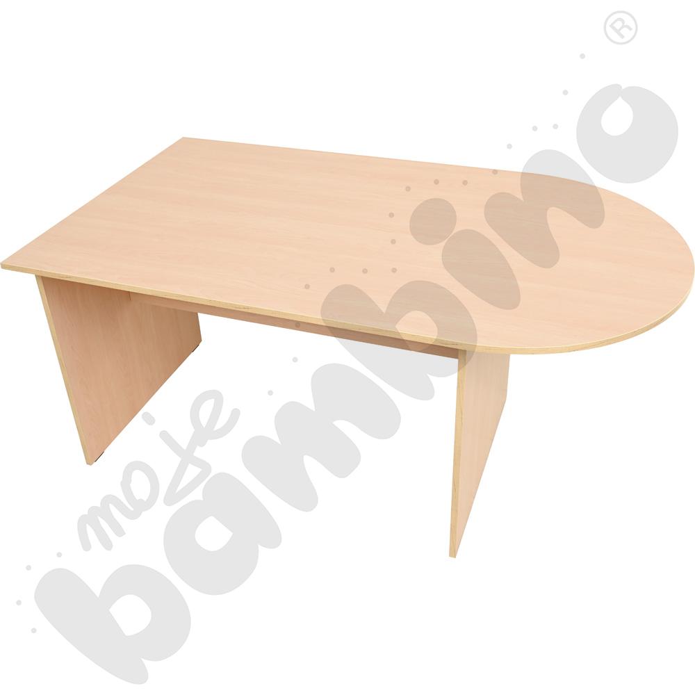 Biurko dwustronne Quadro - klon jasny