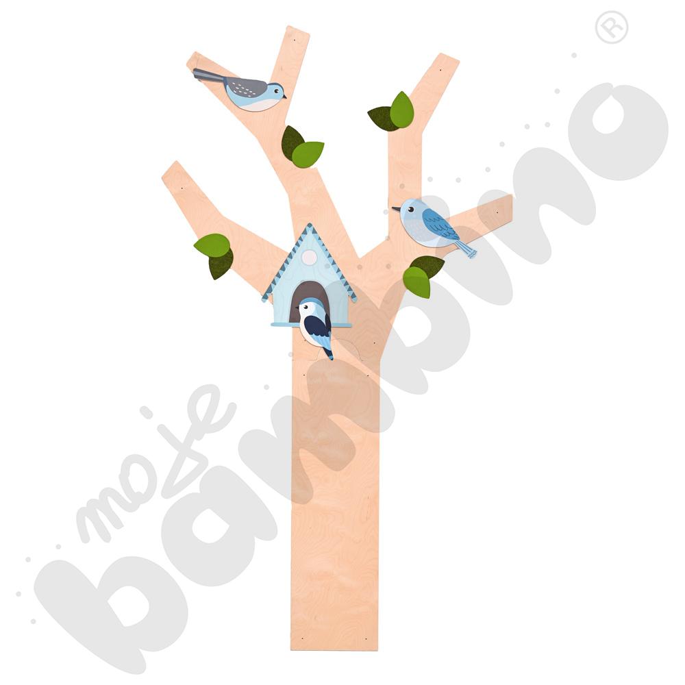 Listki filcowe, 4 szt.