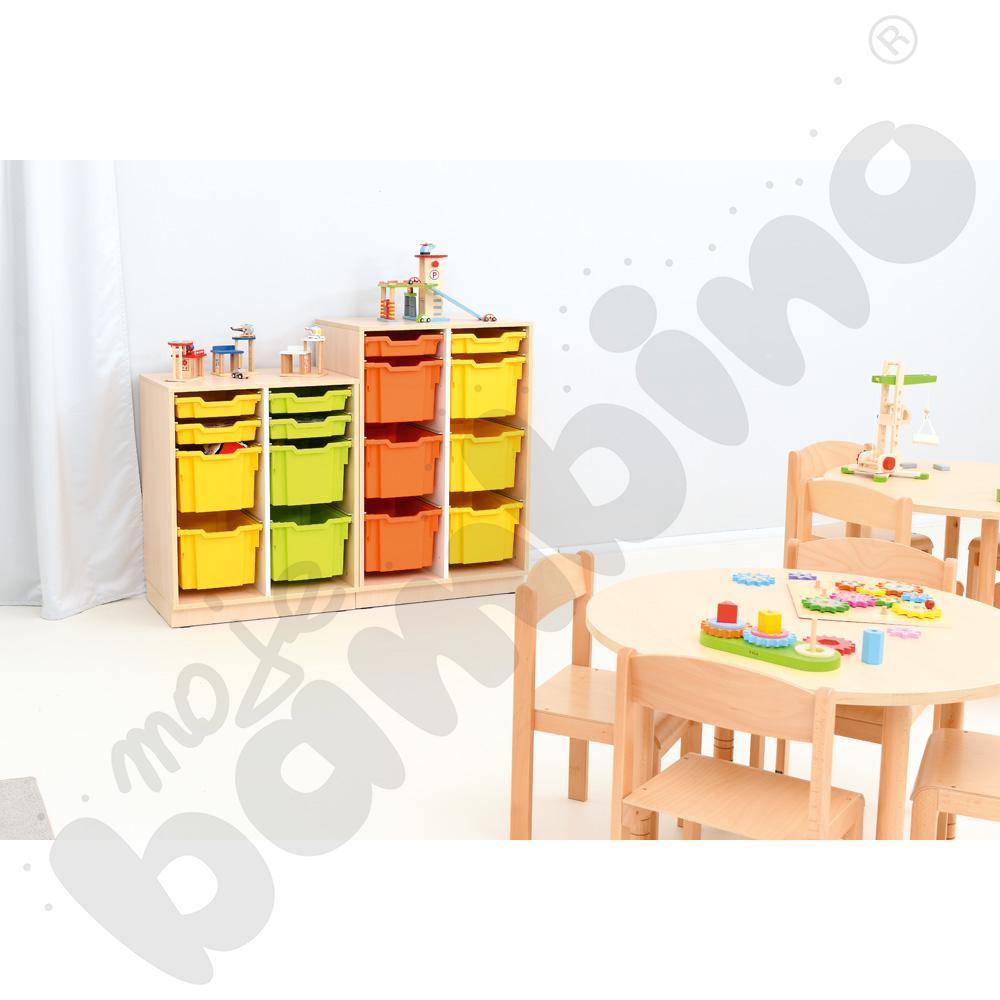 Quadro - zestaw 173, skrzynia klon jasny