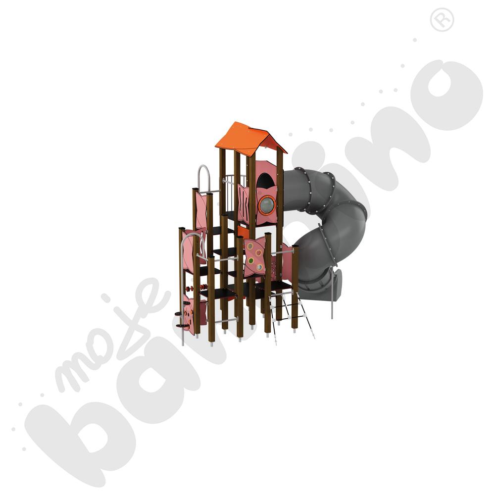 Zestaw Urbi 14, słupy drewniane A