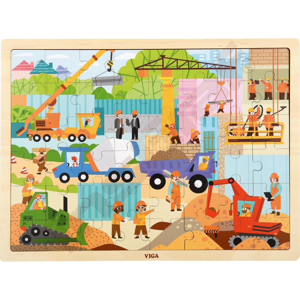 Puzzle Stavba, 48 dielov